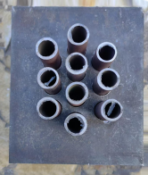 聊城管板焊評宏觀金相試件